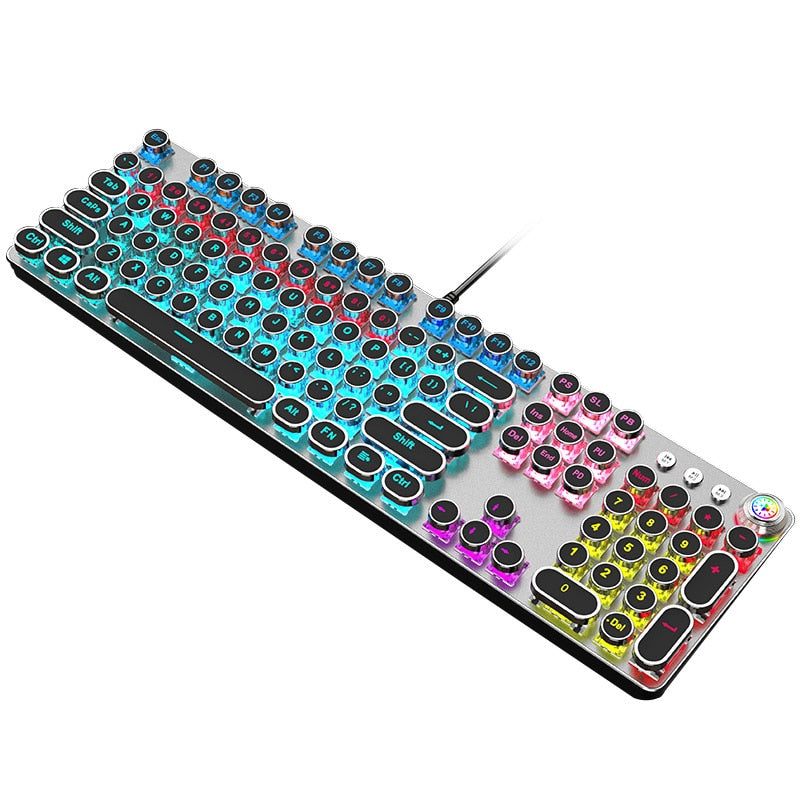 Buzz Keyboard Steampunk mechanical keyboard – TrendBuzz Marketplace