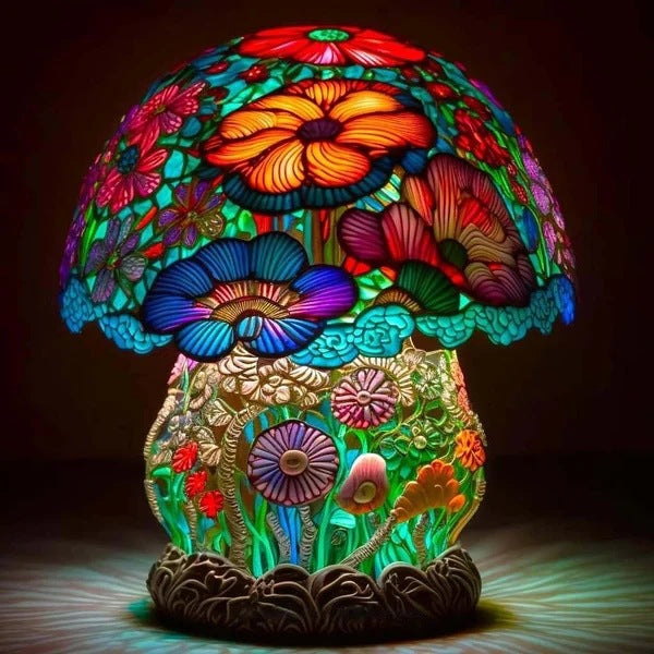 Household Magic Color Mushroom Lamp Decorations